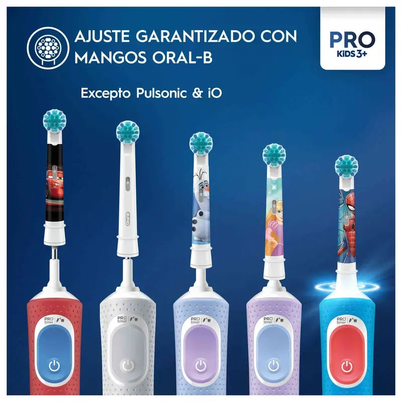 Spazzolini di ricambio Oral-B Braun Kids Disney Il Re Leone, 4 pezzi.
