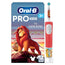 Spazzolino elettrico Oral-B Braun Pro Kids Il Re Leone Progettato da Braun