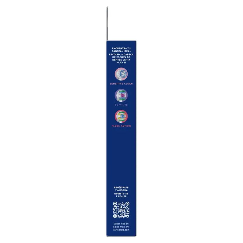 Ricarica Oral-B Braun Cross Action nera, 4 pz.