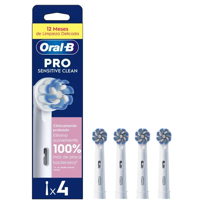 Ricarica Oral-B Braun Sensitive Clean, 4 pz.