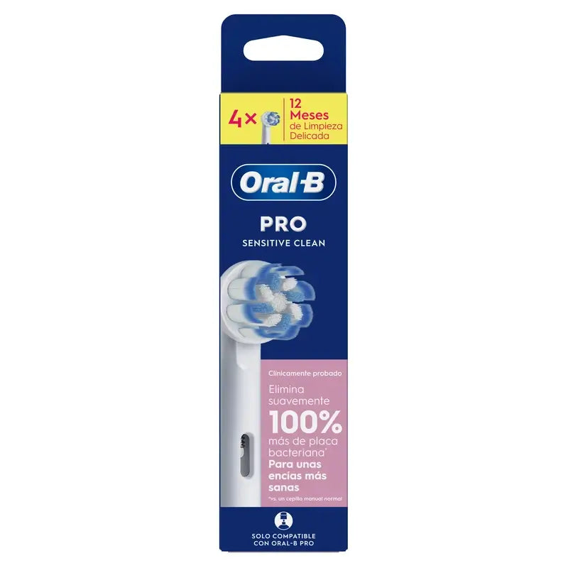 Ricarica Oral-B Braun Sensitive Clean, 4 pz.