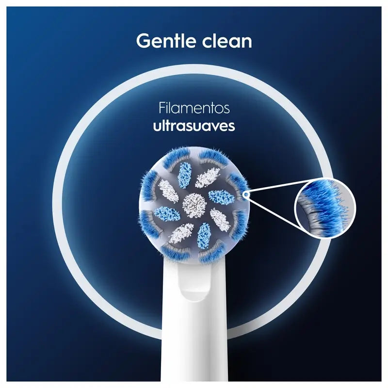 Ricarica Oral-B Braun Sensitive Clean, 4 pz.