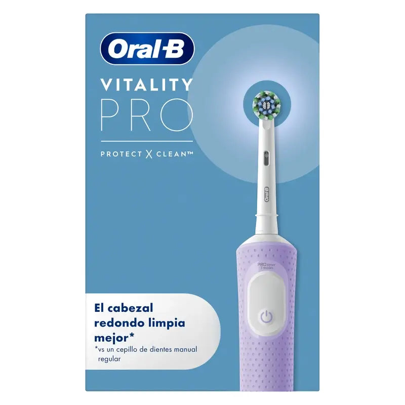 Spazzolino elettrico Oral-B Braun Vitality Pro viola, 1 pezzo