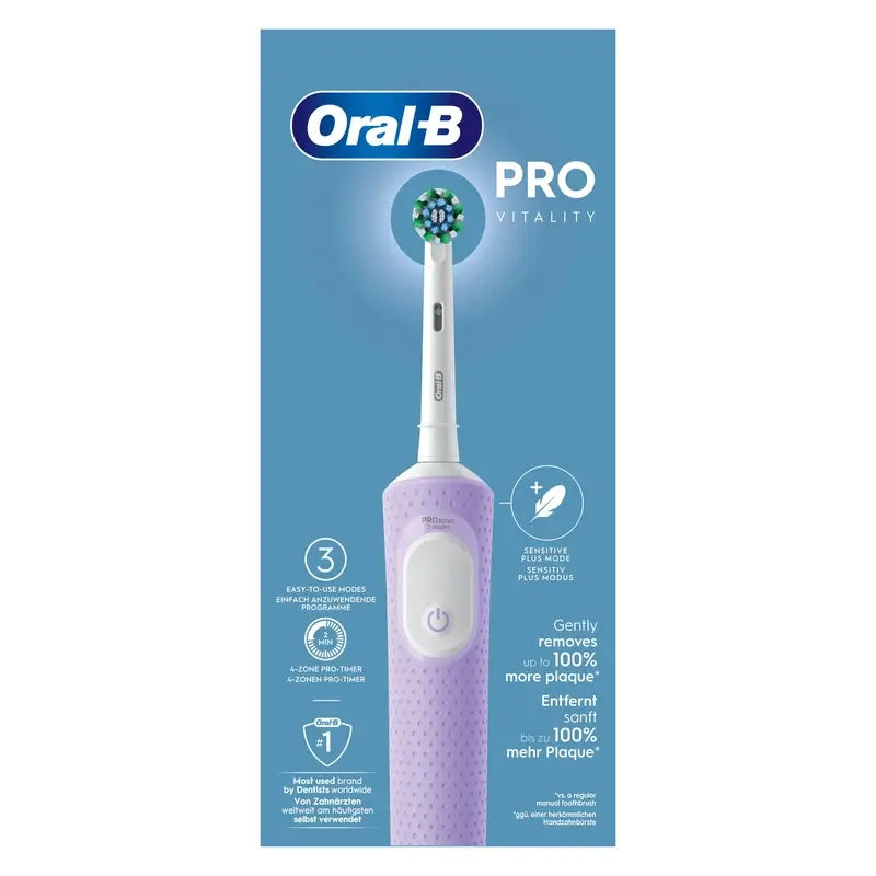 Spazzolino elettrico Oral-B Braun Vitality Pro viola, 1 pezzo