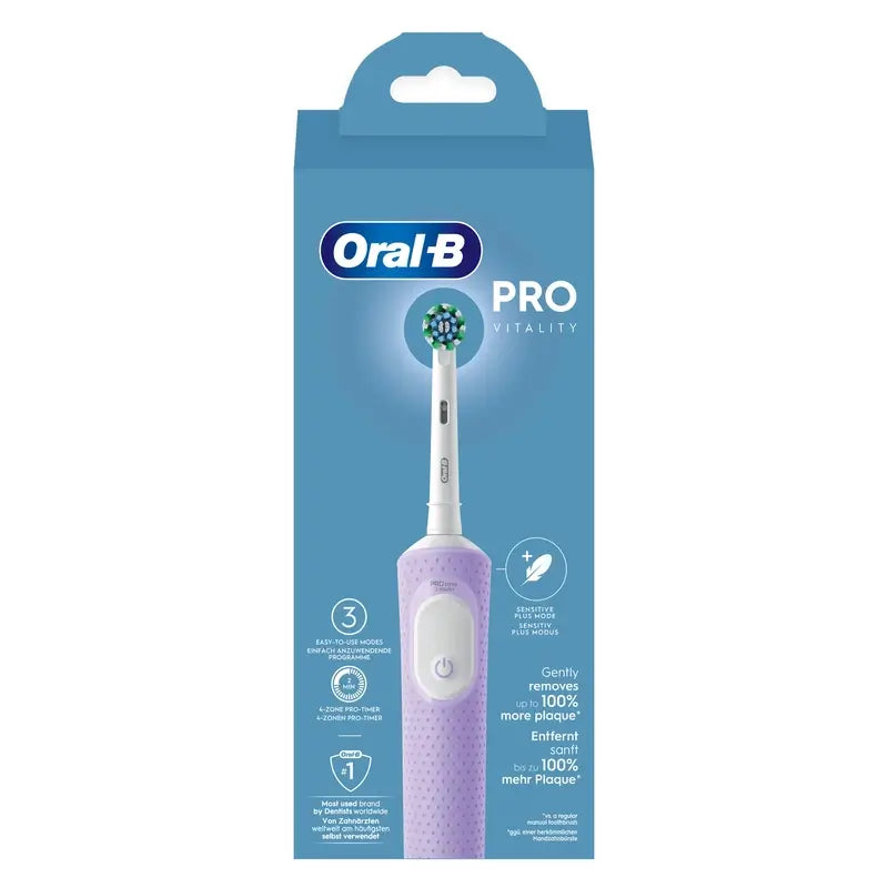 Spazzolino elettrico Oral-B Braun Vitality Pro viola, 1 pezzo