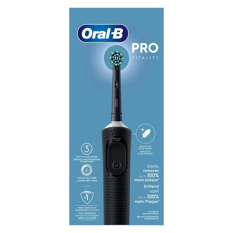 Spazzolino elettrico Oral-B Braun Vitality Pro nero, 1 pezzo