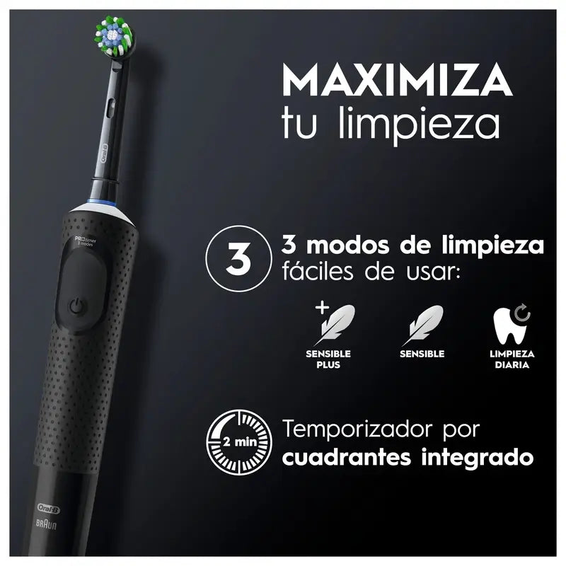 Spazzolino elettrico Oral-B Braun Vitality Pro nero, 1 pezzo
