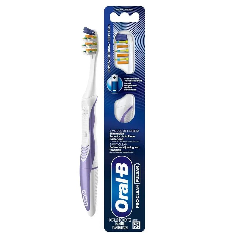 Oral-B Pro-Clean Pulsar 35 Medium , 1 unità