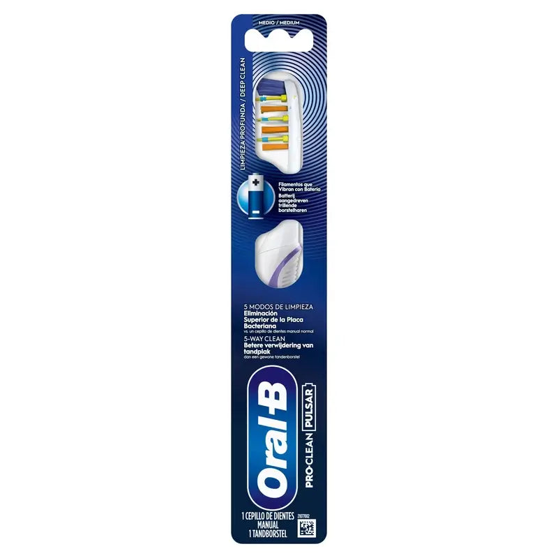 Oral-B Pro-Clean Pulsar 35 Medium , 1 unità