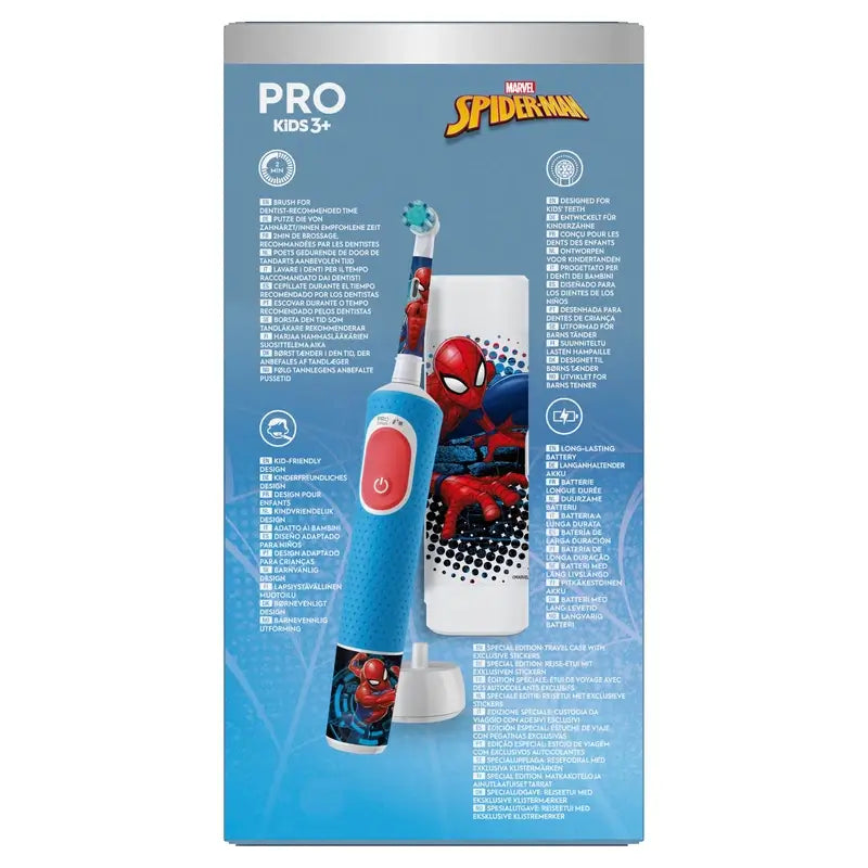 Spazzolino ricaricabile Oral-B Vitality Kids Box Spiderman