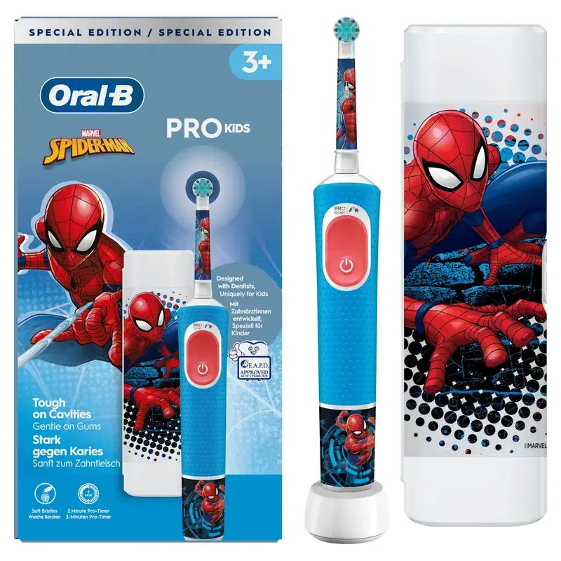 Spazzolino ricaricabile Oral-B Vitality Kids Box Spiderman