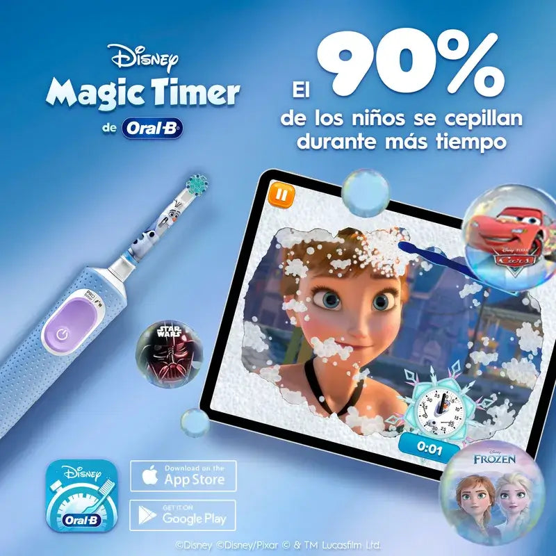 Spazzolino elettrico Oral-B Frozen + custodia