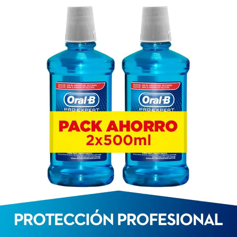 Collutorio Oral-B Pro-Expert Professional Protection 2X500 ml