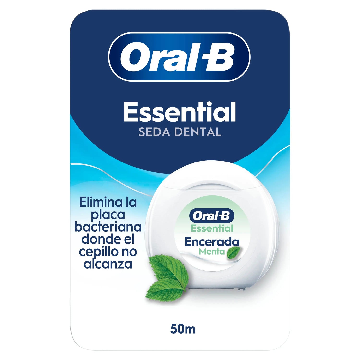 Filo interdentale Oral-B Essencial Wax/Mint 50 mt