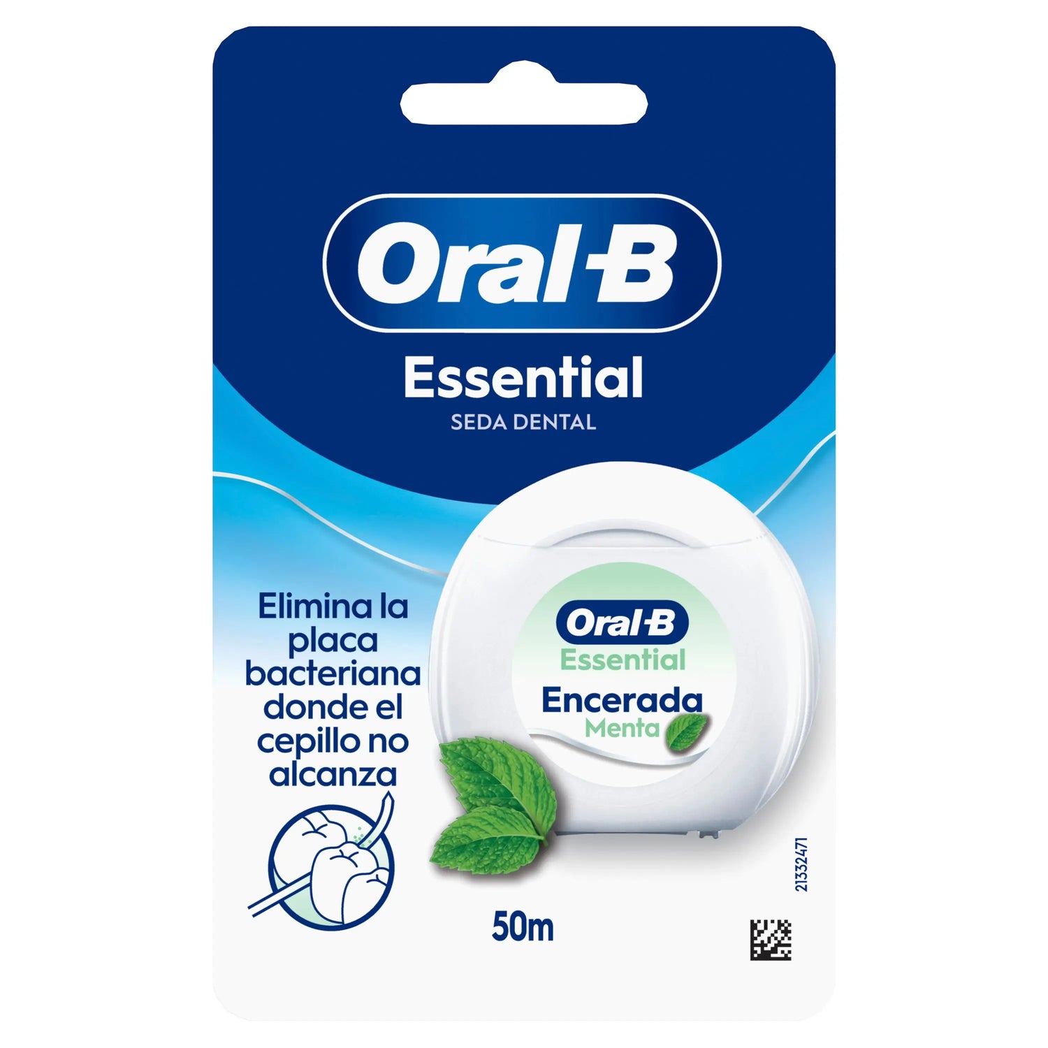 Filo interdentale Oral-B Essencial Wax/Mint 50 mt
