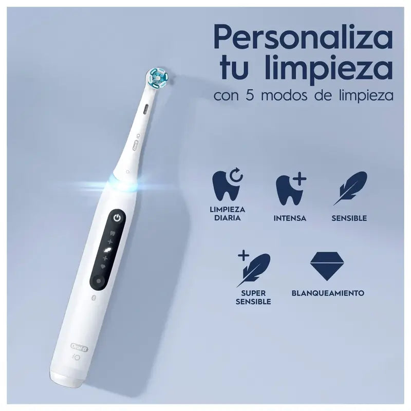 Spazzolino elettrico Oral-B Io 5 Bianco, 2 testine