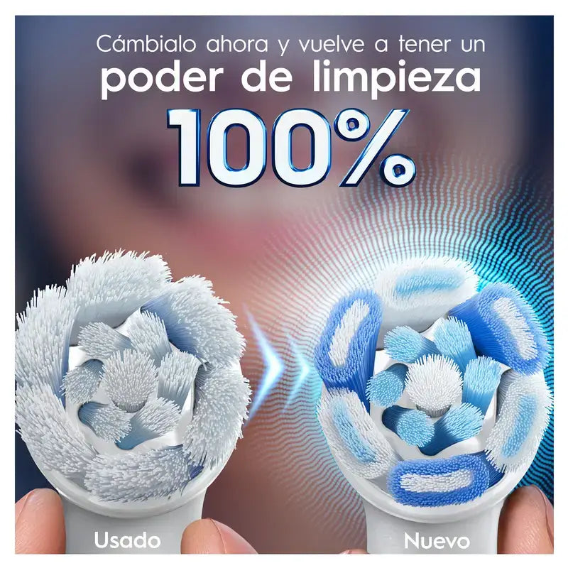 Testine di ricambio per spazzolino Oral-B iO Ultimate Clean, confezione da 4 pz.