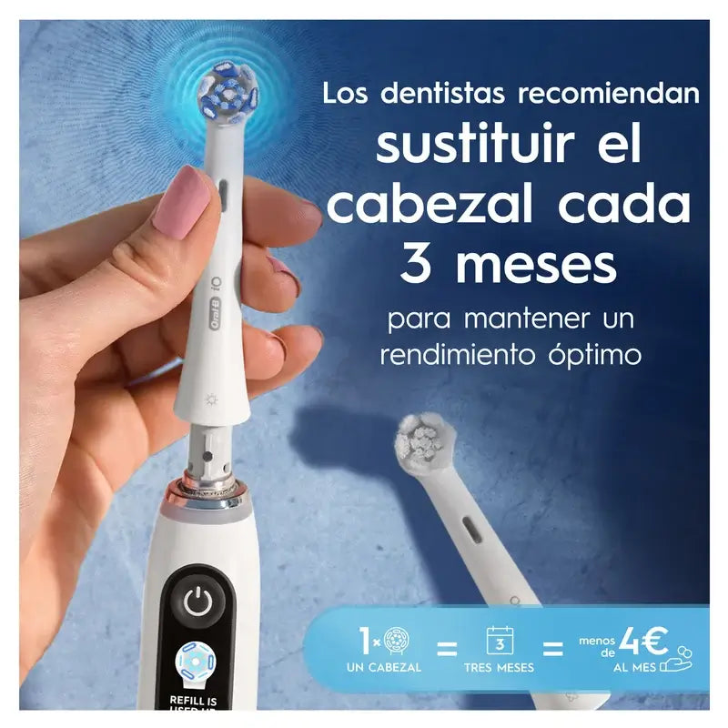 Testine di ricambio per spazzolino Oral-B iO Ultimate Clean, confezione da 4 pz.