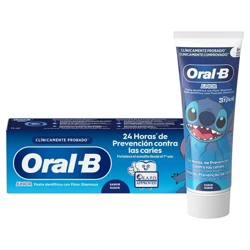 Oral-B Junior Star Wars Dentifricio 2X75 Ml, +6 Anni