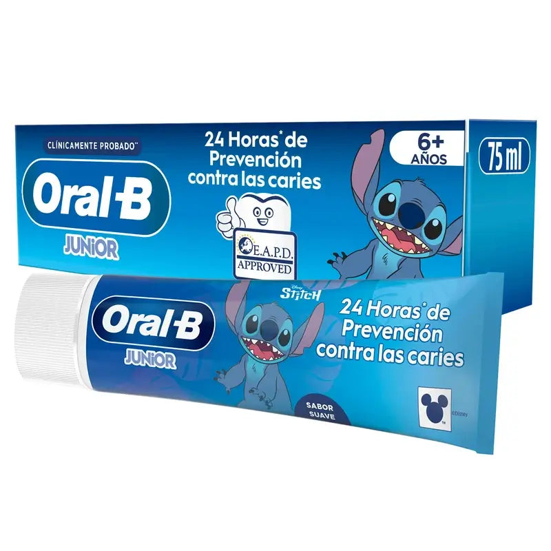 Oral-B Junior Star Wars Dentifricio 2X75 Ml, +6 Anni