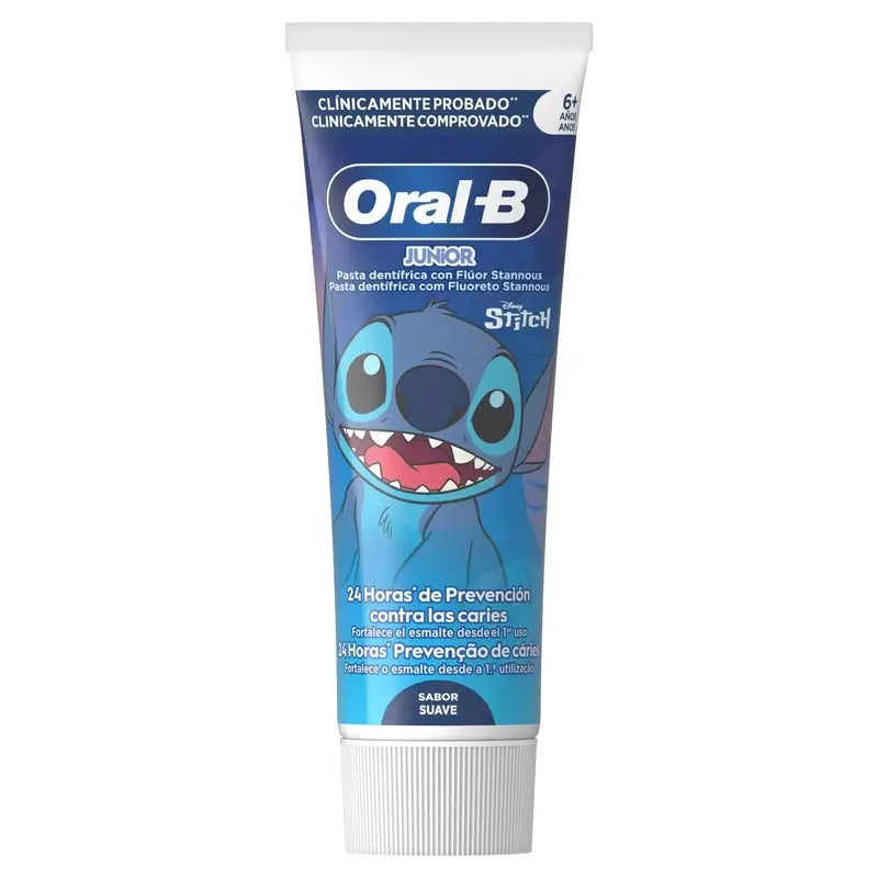Oral-B Junior Star Wars Dentifricio 2X75 Ml, +6 Anni