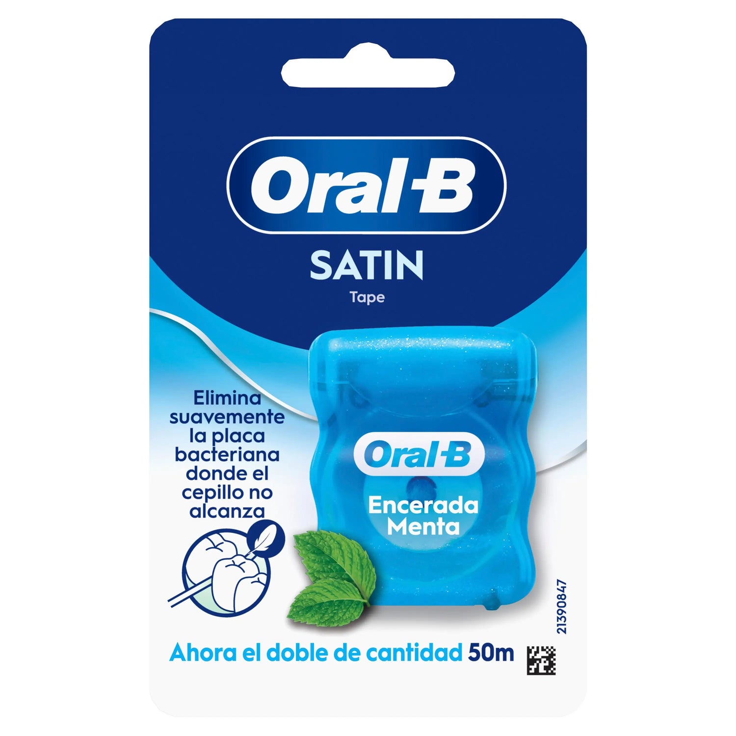 Nastro raso Oral-B alla menta 50 metri