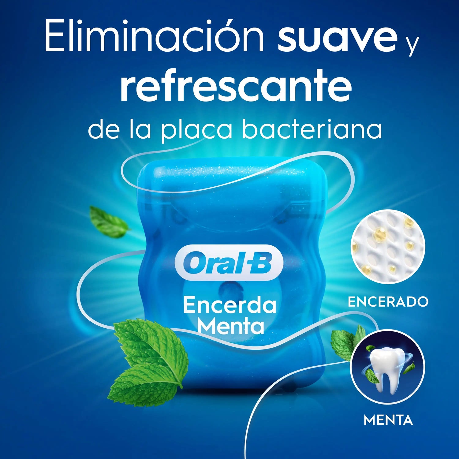 Nastro raso Oral-B alla menta 50 metri