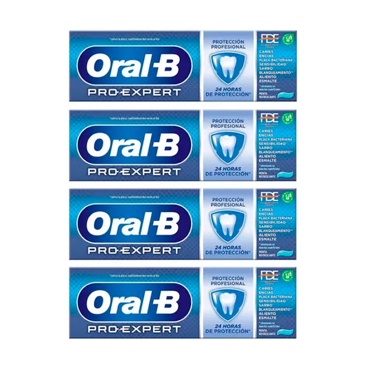Oral-B Pack Proexpert Dentifricio Professionale Protettivo 4 x 100 Ml