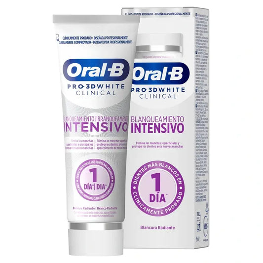 Dentifricio Oral-B 3Dw Radiant Whiteness , 75 ml