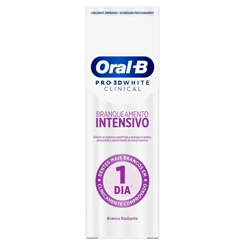 Oral-B Dentifricio 3Dw Sbiancante Radiante, 75 ml, confezione da 3