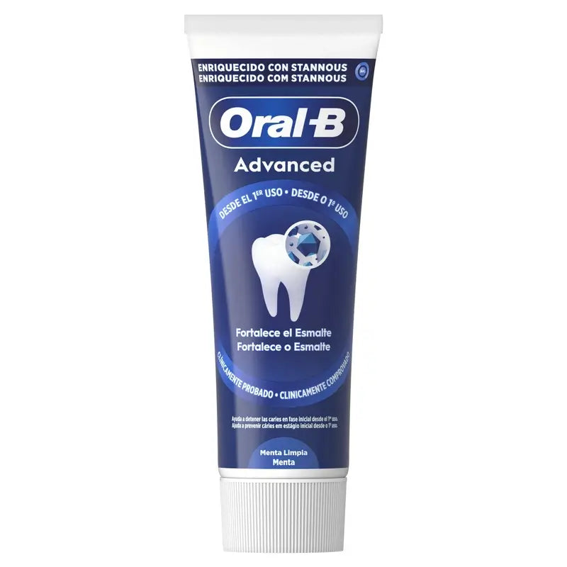 Oral-B Advanced Rinforza Smalto Duplo, 2x75 ml
