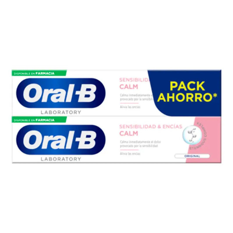Oral- B Laboratorio Sensibilità e Controllo Gengivale Dentifricio Originale 2X100 ml