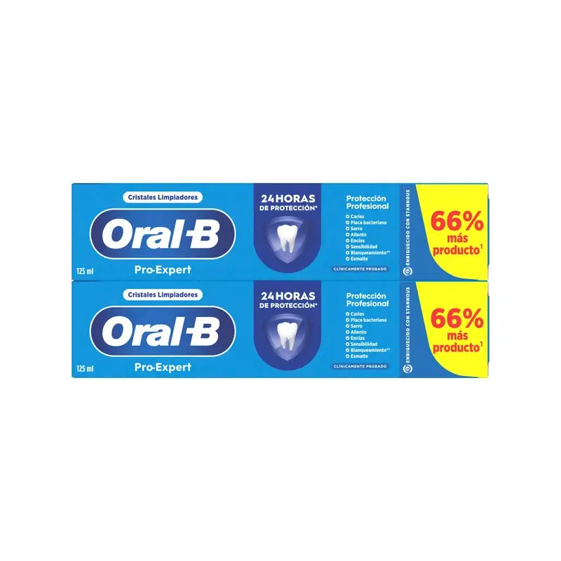 Oral-B Pro-Expert Protezione Professionale Duplo, 2x125ml