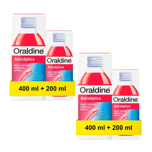 Oraldine Antisettico Confezione 2 x 400Ml + 200Ml