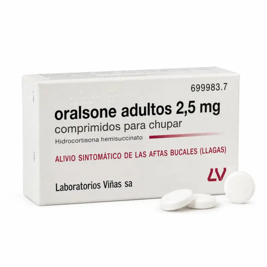 Oralsone Adulti 2,5 mg 12 compresse da succhiare
