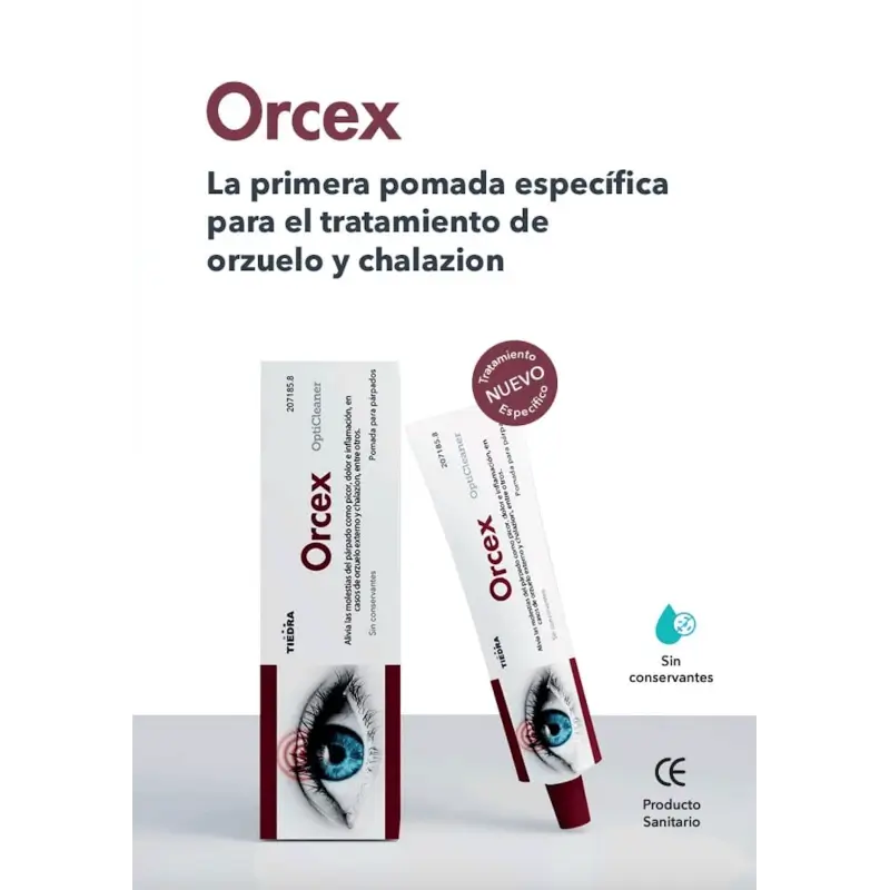 Orcex Unguento per le palpebre, 15 g