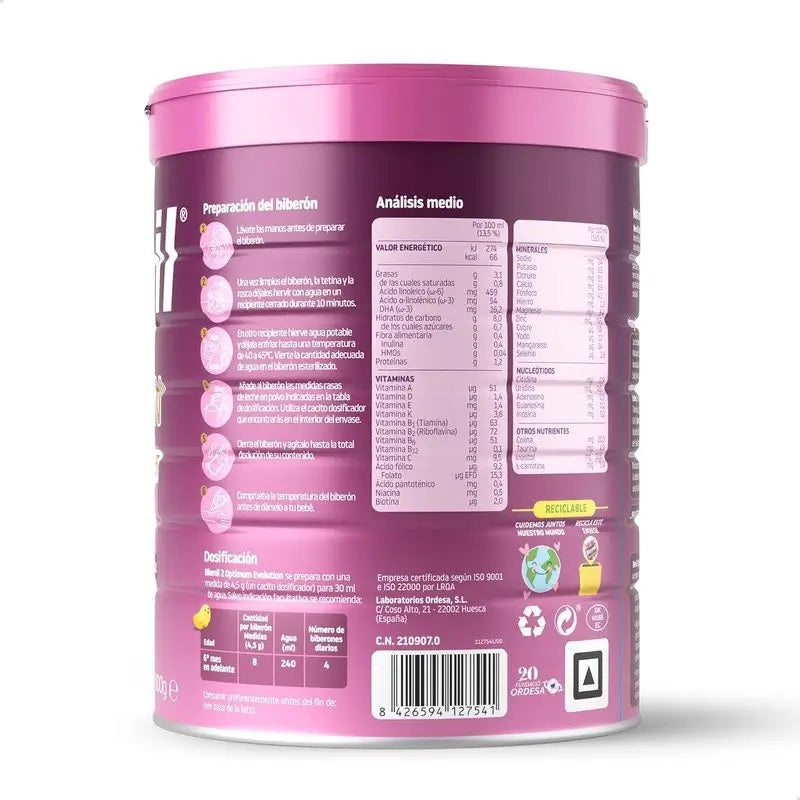 Blemil 2 Optimum Evolution, 2X800 g