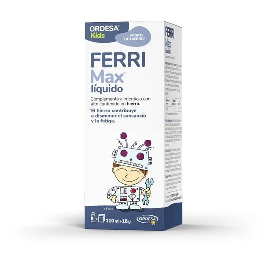 Ordesa Ferrimax Liquido, 110 Ml + 2 Bustine