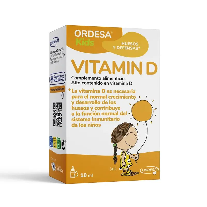 Ordesa Kids Vitamina D, 10x10 grammi