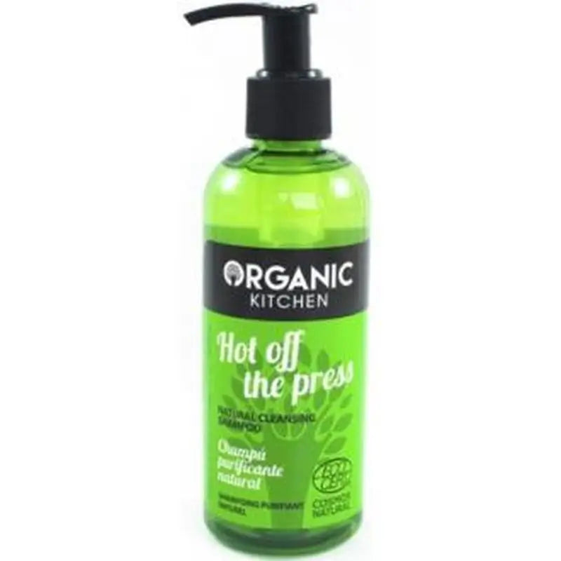 Organic Kitchen Hot Off The Press Cleansing Shampoo 270Ml.