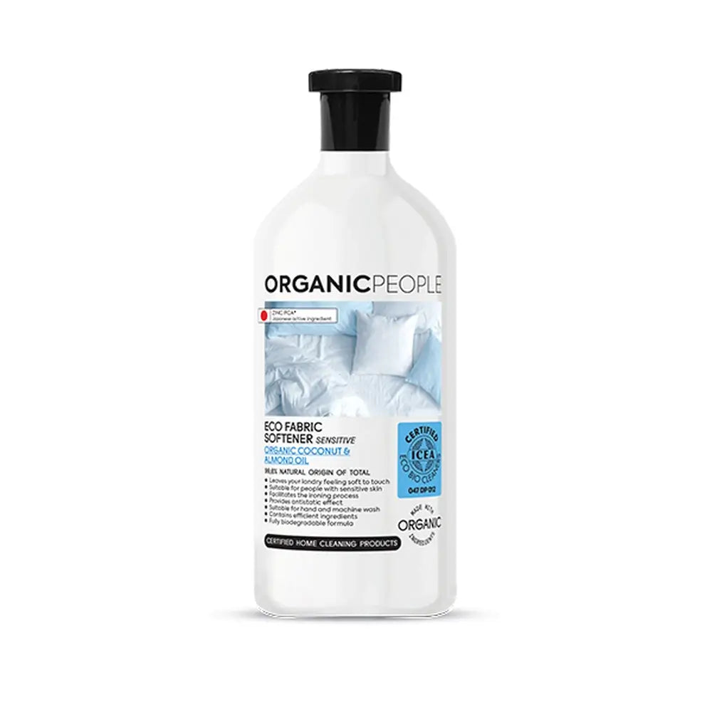 Ammorbidente biologico People Organic Coconut & Almond Oil. Olio di cocco e mandorle biologico, 1000 Ml