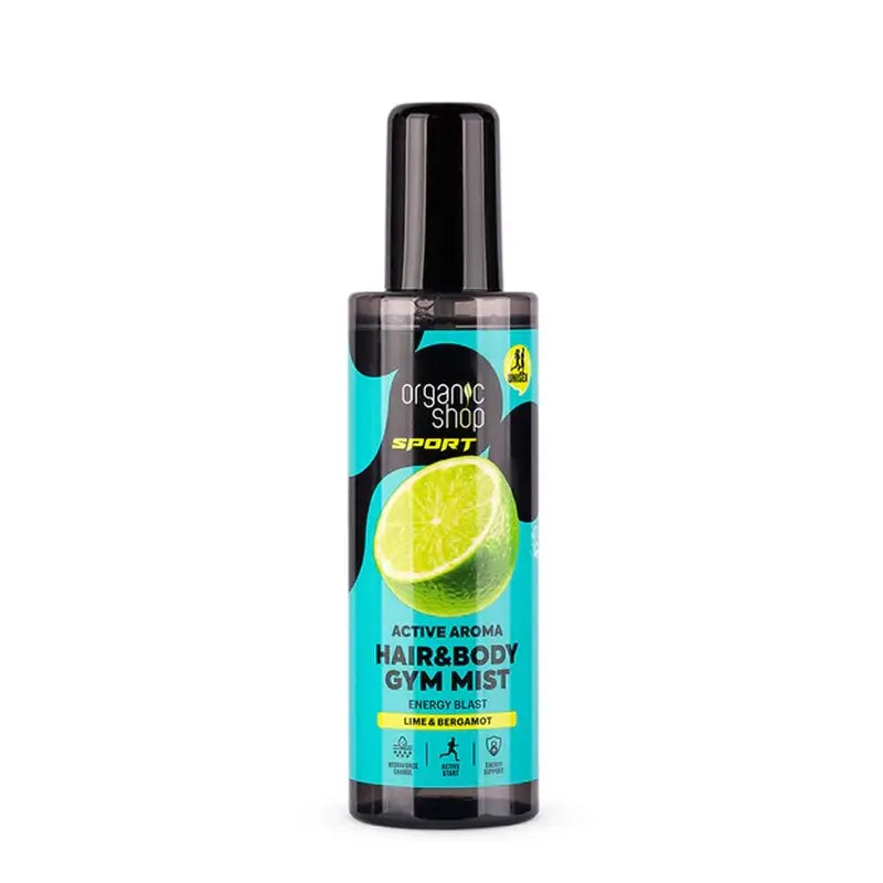 Organic Shop Nebbia per capelli e corpo dopo la palestra, 200 Ml