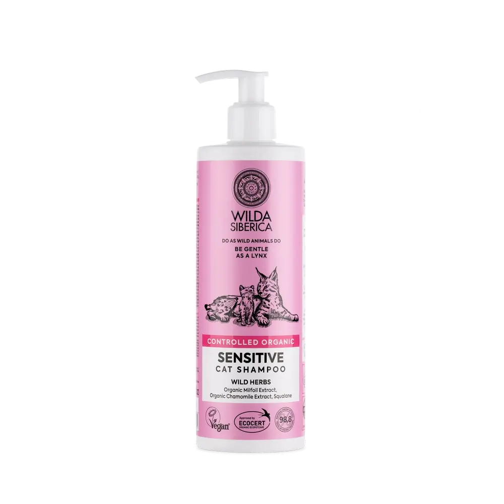 Organic Shop Shampoo per gatti sensibili, 400 Ml