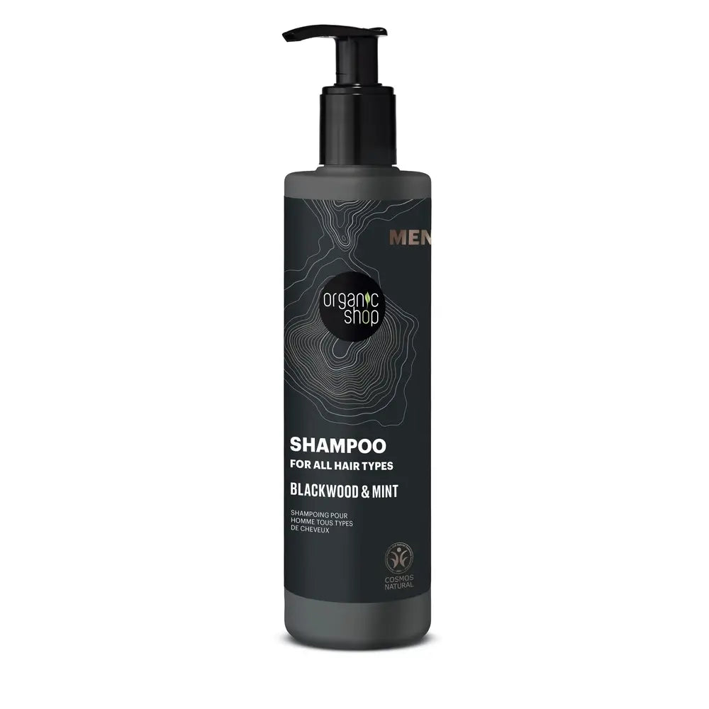 Shampoo per tutti i tipi di capelli Organic Shop Shampoo corteccia di quercia e menta, 280 Ml