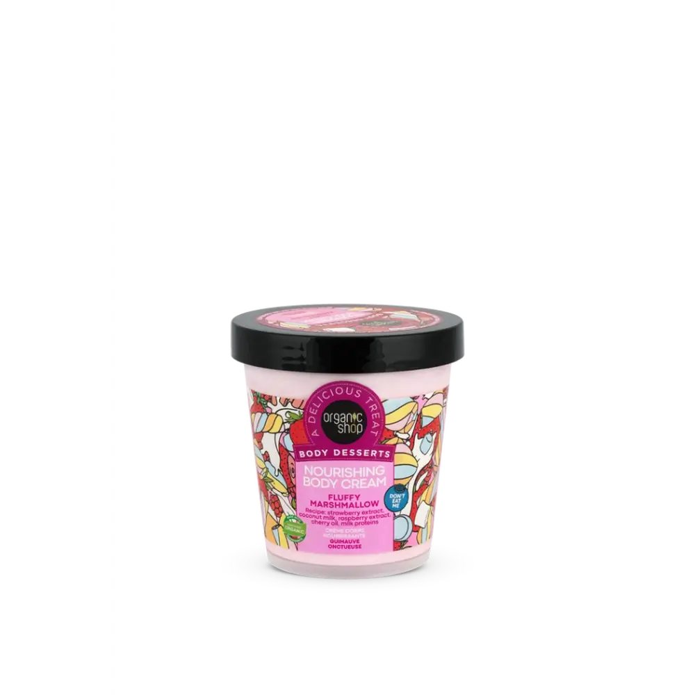 Negozio Biologico Crema Corpo Nutriente Marshmallow, 450 Ml