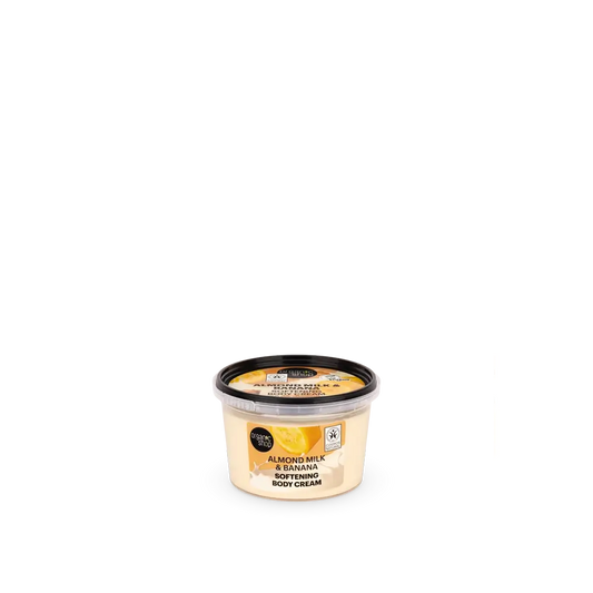 Organic Shop Crema corpo lenitiva al latte di mandorla e banana, 250 Ml