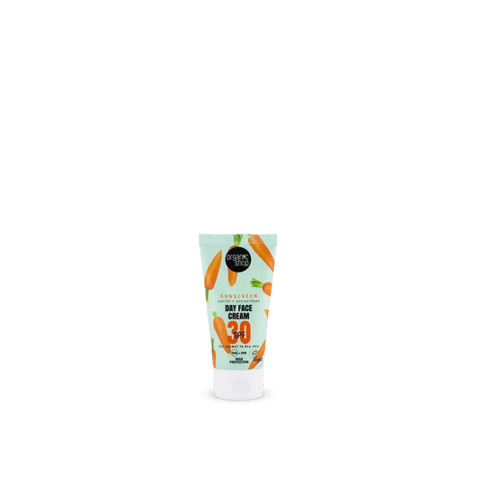 Negozio Biologico Carota + Crema solare antiossidante per il viso Spf30, 50 Ml