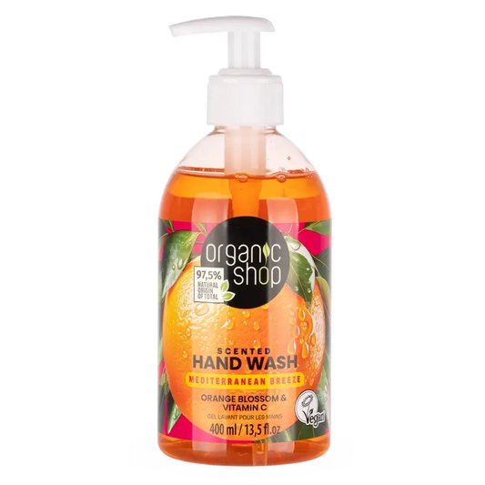 Organic Shop Crp Mediterranean Breeze Sapone aromatico per le mani , 400 ml