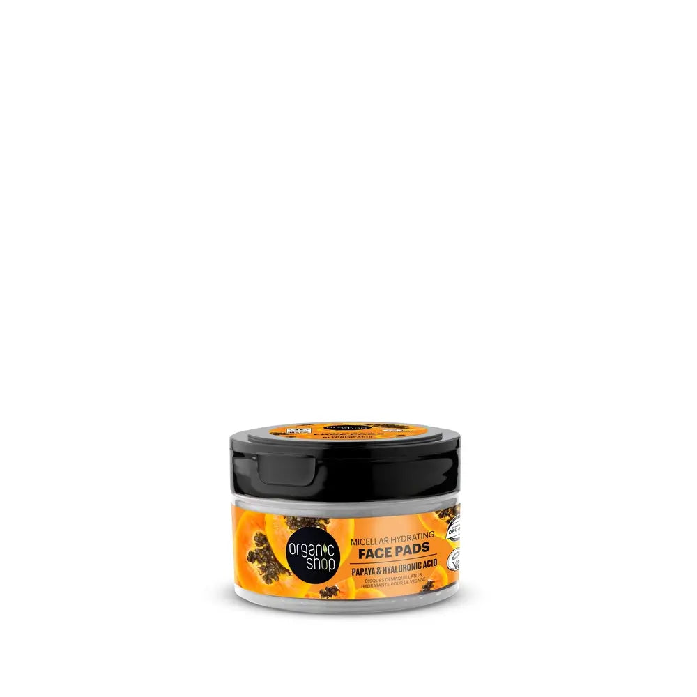 Organic Shop Dischetti micellari idratanti per il viso, 20 pezzi