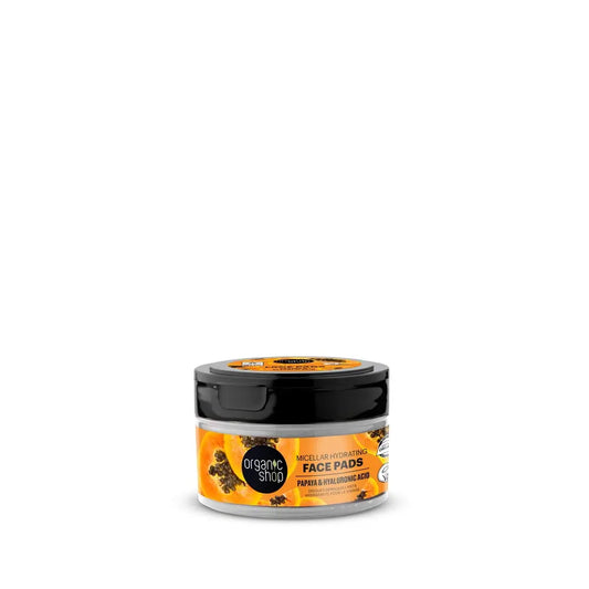 Organic Shop Dischetti micellari idratanti per il viso, 20 pezzi